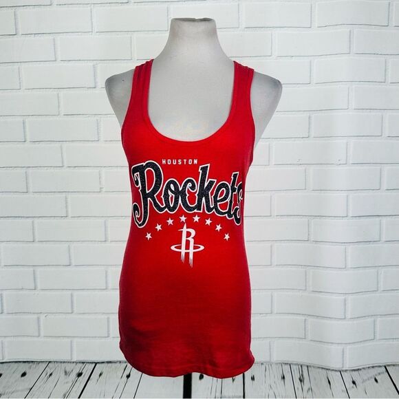 10/$25🦋 NBA Red Houston Rockets Racerback Tank - Size Small - Picture 1 of 9